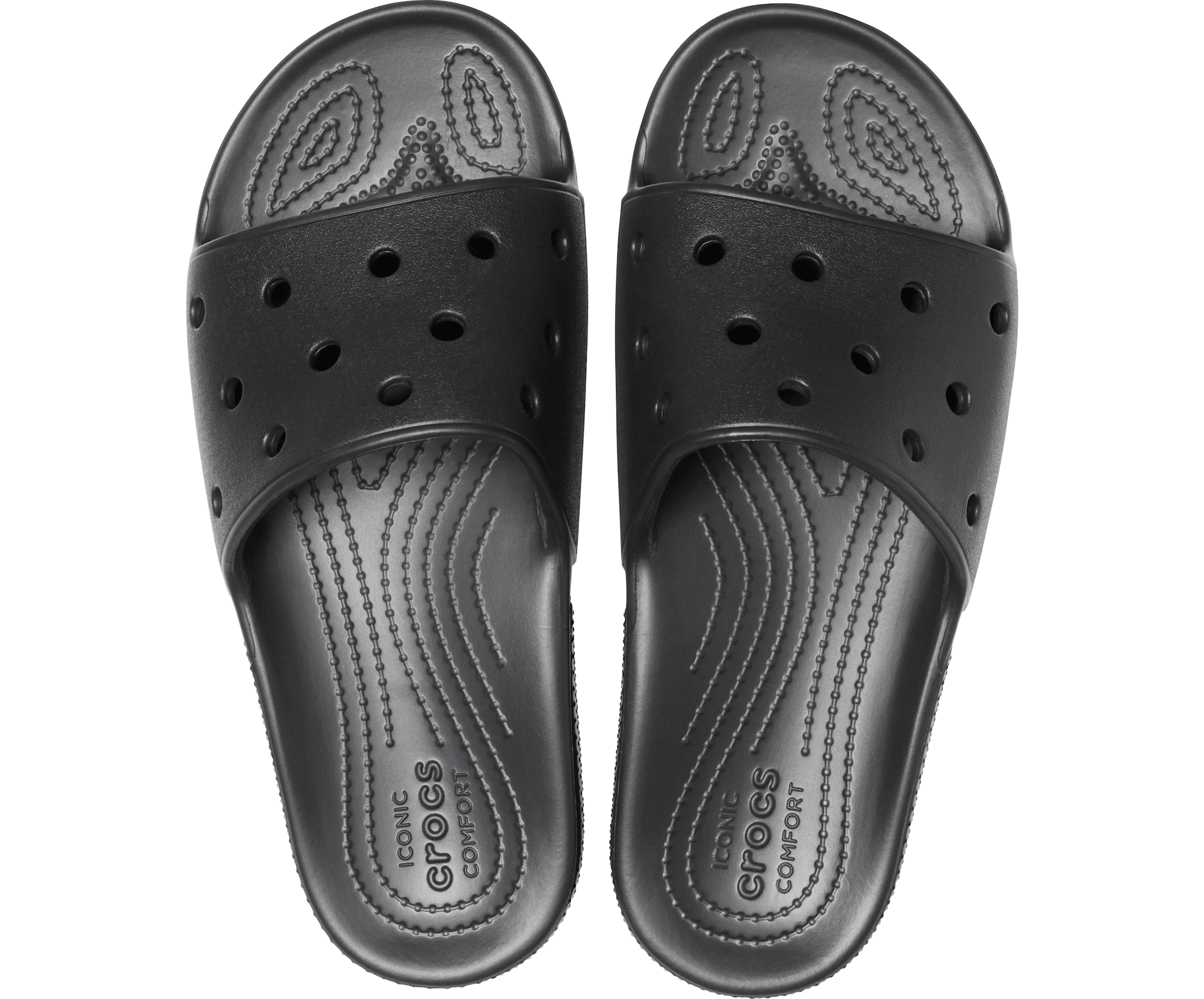 Classic Crocs Slide Black M5W7